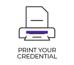 Print your credential